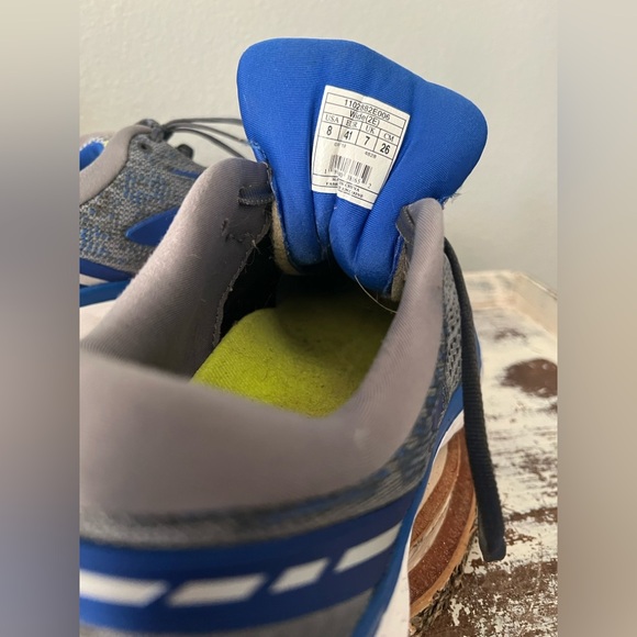 Brooks Ghost 11 Men's Running Shoes Size 8 Wide (2E) Blue Gray Sneakers - Picture 9 of 9